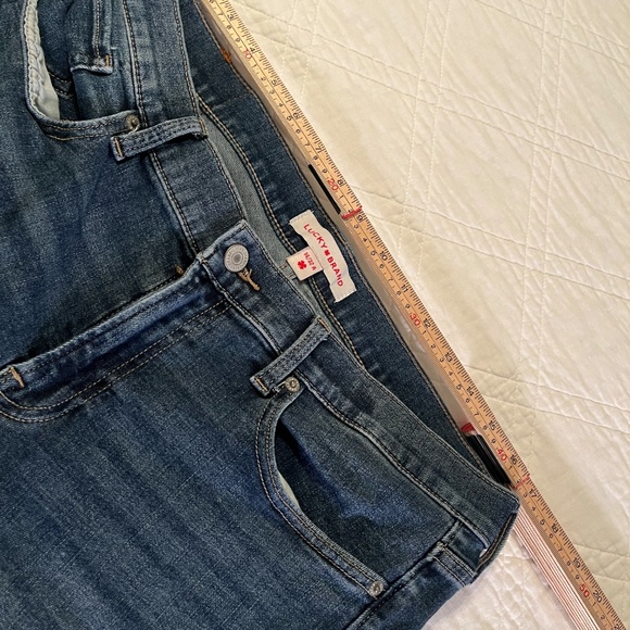 Lucky Brand Jeans Women's Size 14/32 A Blue Denim Sweet Boot Mid-Rise Stretch - Picture 10 of 12